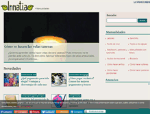 Tablet Screenshot of manualidades.innatia.com